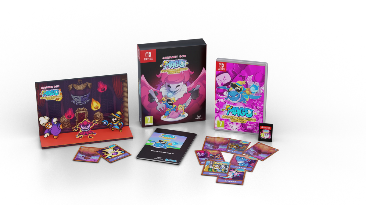 Mago Hyperdelicious Edition Gourmet Box Nintendo Switch - Jeux Vidéo Physique - SELECTA PLAY - Shop Just for Games