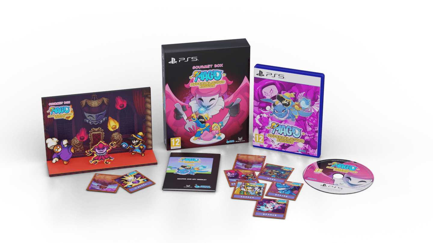 Mago Hyperdelicious Edition Gourmet Box PS5 - Jeux Vidéo Physique - SELECTA PLAY - Shop Just for Games