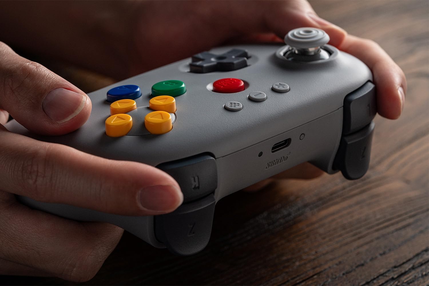 Manette 8BitDo 64 Bluetooth édition grise - Compatible Analogue 3D, Switch 1 et 2, PC, Mobile (Copie) - Manettes - 8Bitdo - Shop Just for Games