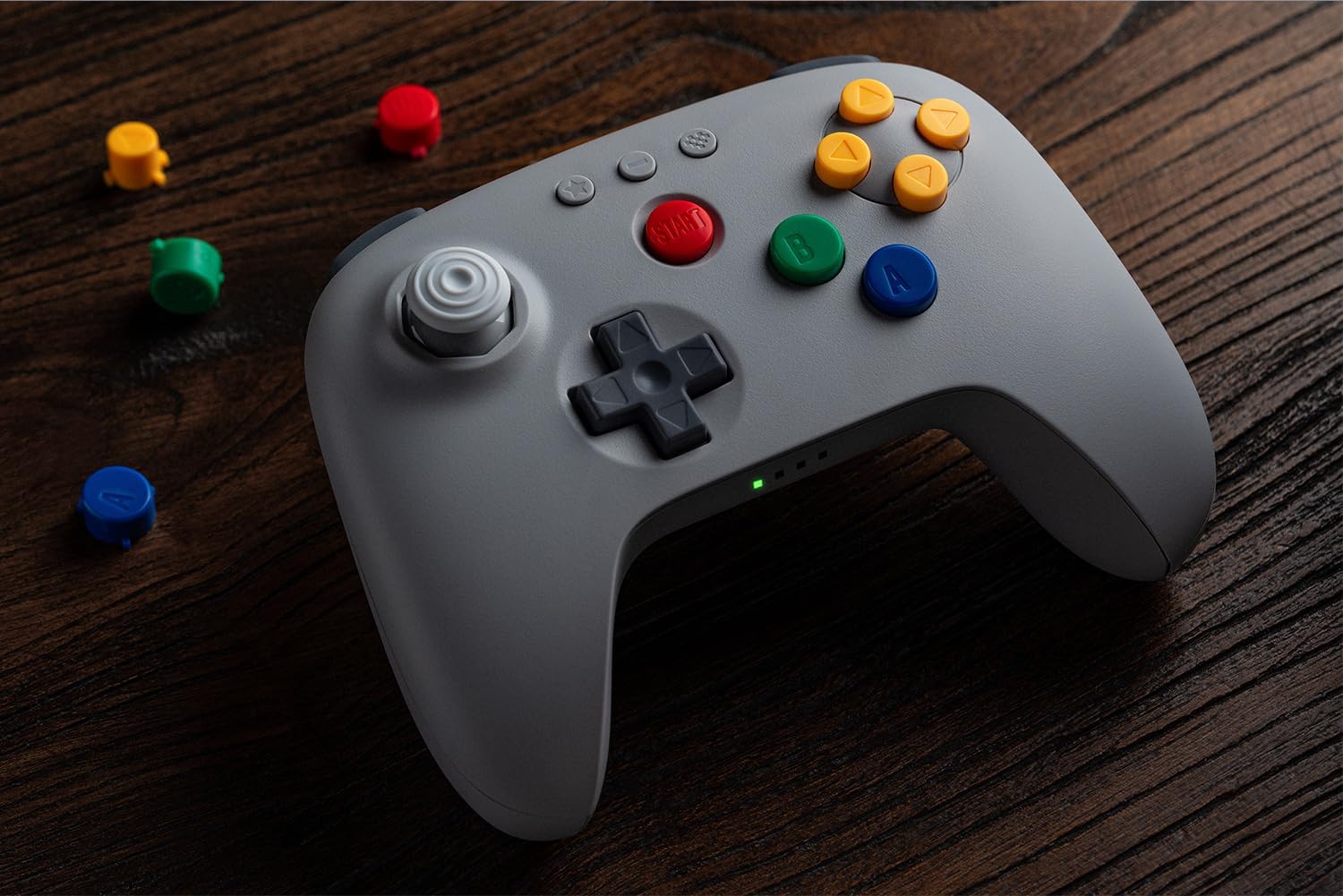 Manette 8BitDo 64 Bluetooth édition grise - Compatible Analogue 3D, Switch 1 et 2, PC, Mobile (Copie) - Manettes - 8Bitdo - Shop Just for Games
