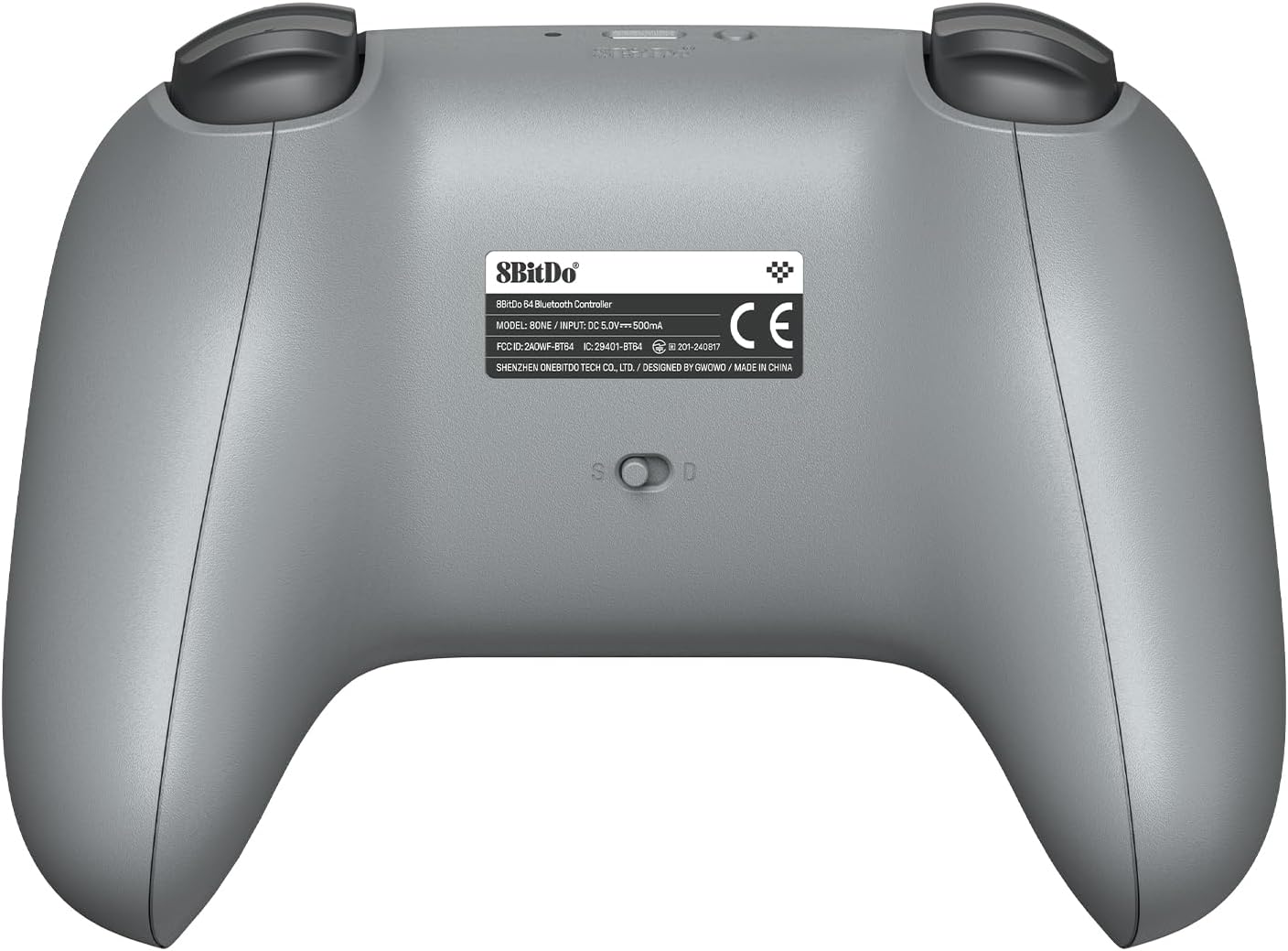 Manette 8BitDo 64 Bluetooth édition grise - Compatible Analogue 3D, Switch 1 et 2, PC, Mobile (Copie) - Manettes - 8Bitdo - Shop Just for Games