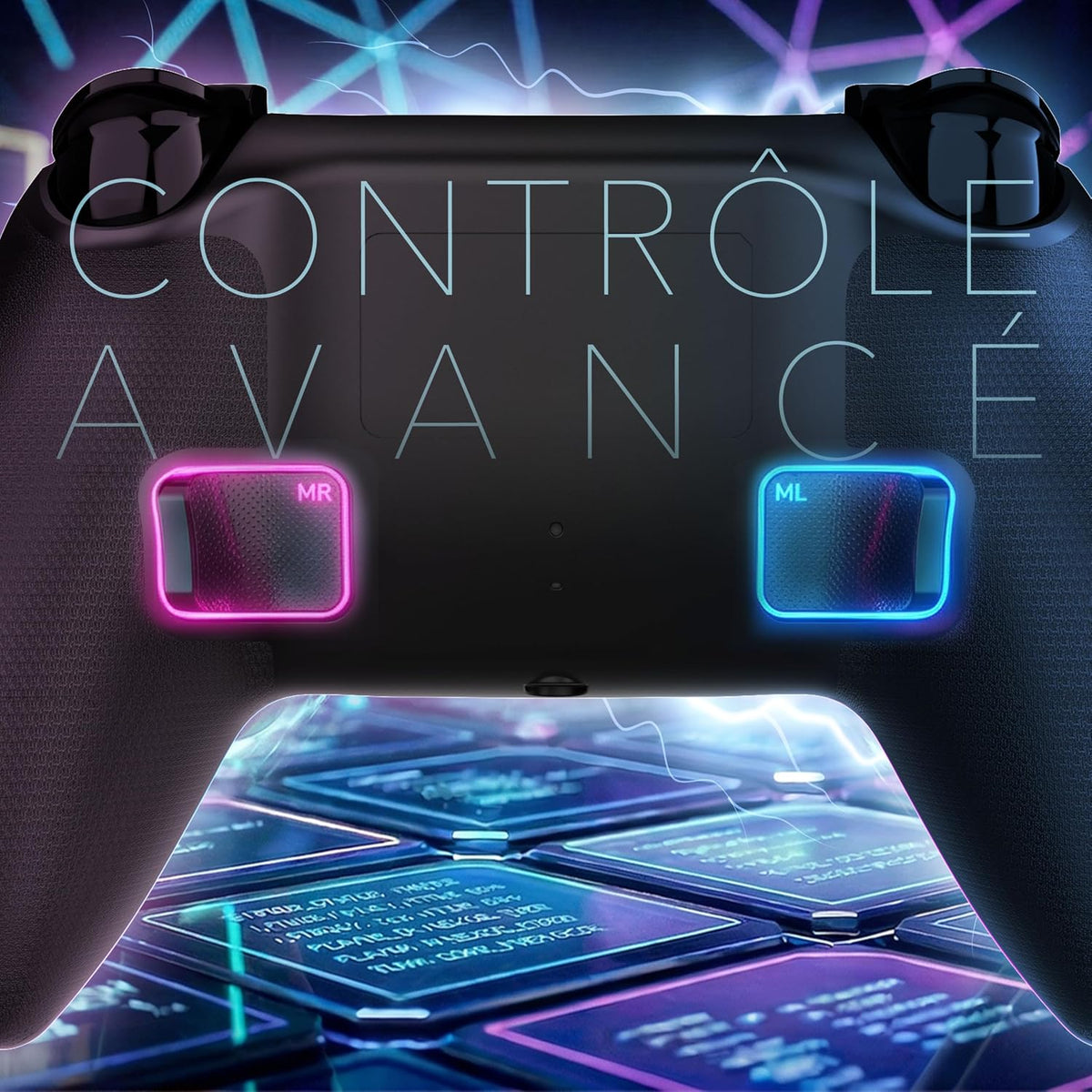 Manette Bluetooth pour PS5 LED - Thug Life - Manettes - Freaks and Geeks - Shop Just for Games