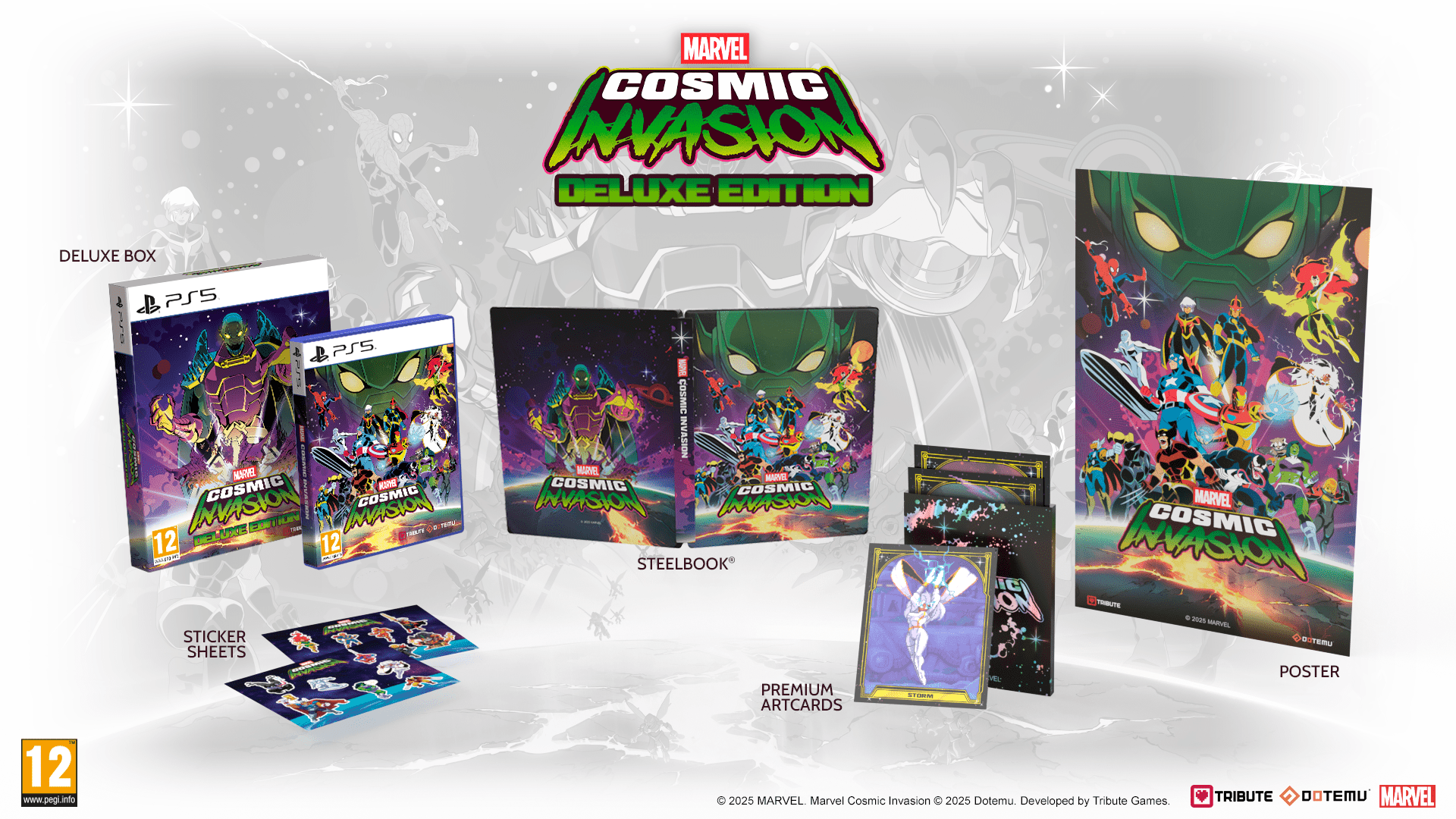 MARVEL Cosmic Invasion Deluxe Edition PS5 + Bonus - Jeux Vidéo Physique - UIE - Shop Just for Games