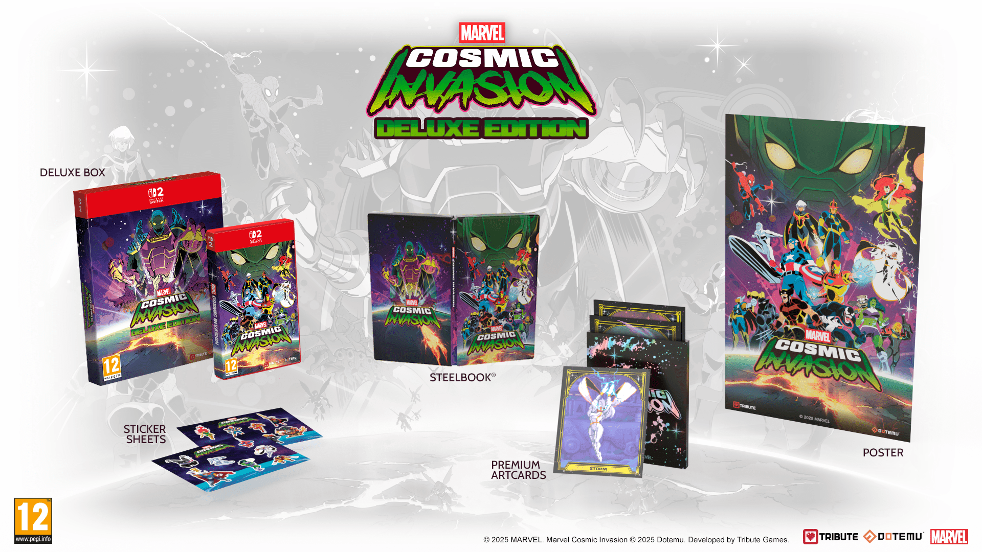 MARVEL Cosmic Invasion Deluxe Edition Switch 2 - Jeux Vidéo Physique - UIE - Shop Just for Games