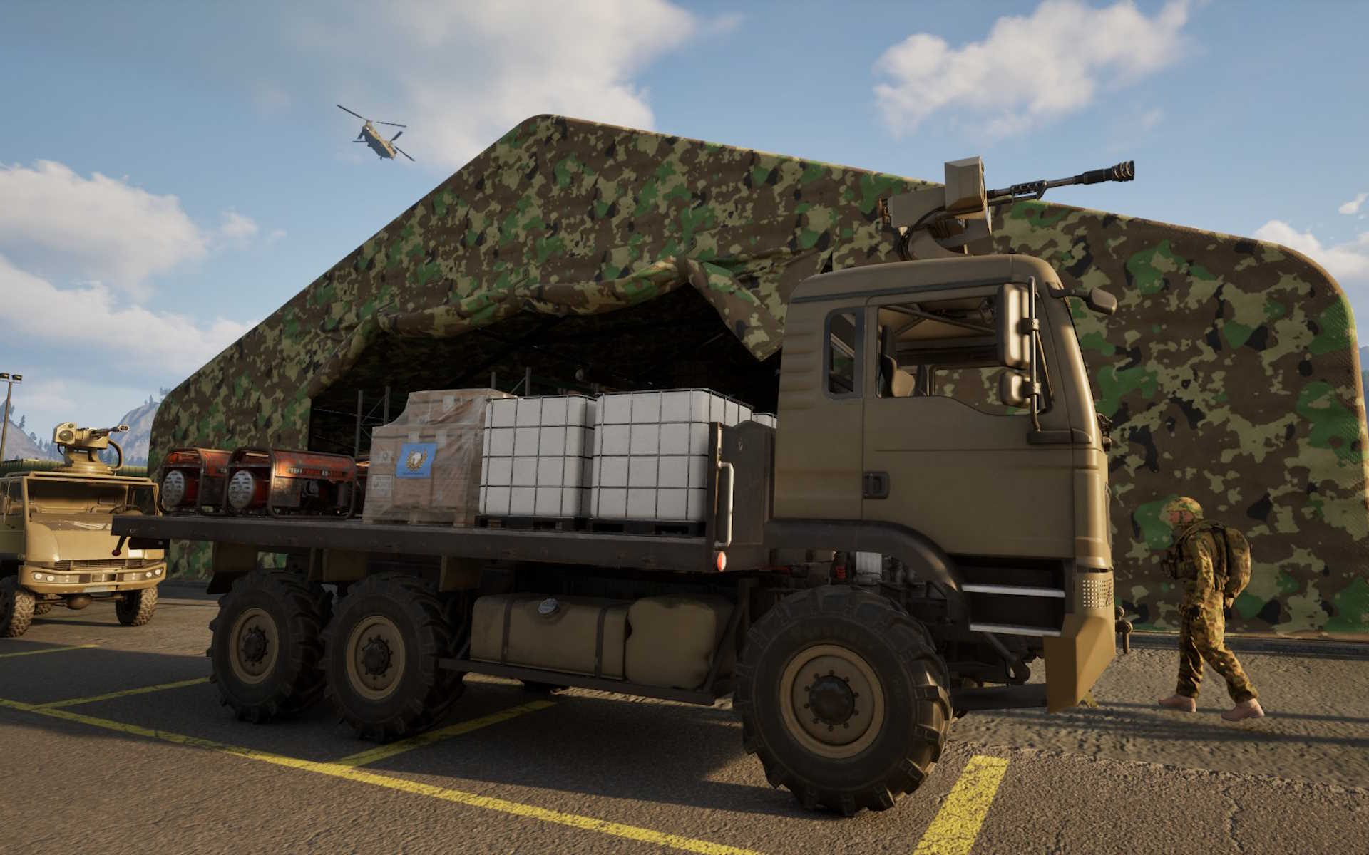 Military Logistics Simulator PS5 - Jeux Vidéo Physique - Aerosoft - Shop Just for Games