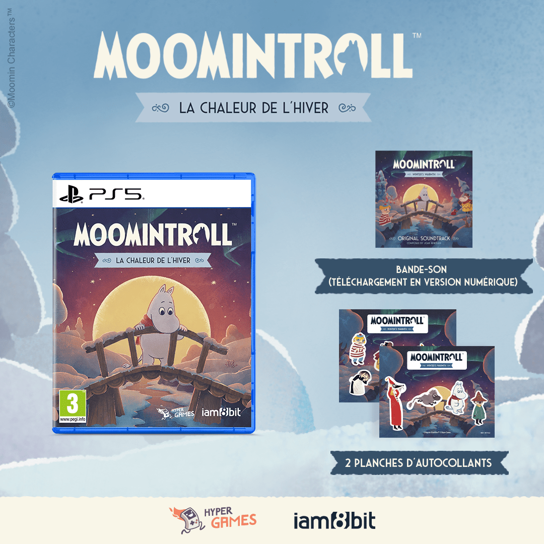 Moomintroll La Chaleur de l'Hiver PS5 - Jeux Vidéo Physique - UIE - Shop Just for Games