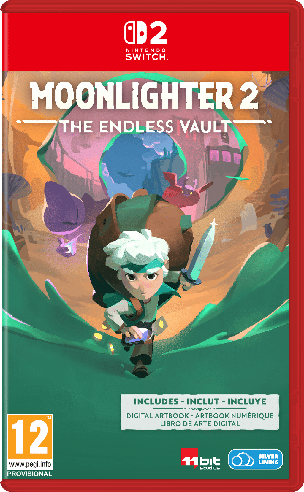 Moonlighter 2 The Endless Vault Switch 2 - Jeux Vidéo Physique - SILVER LINING - Shop Just for Games