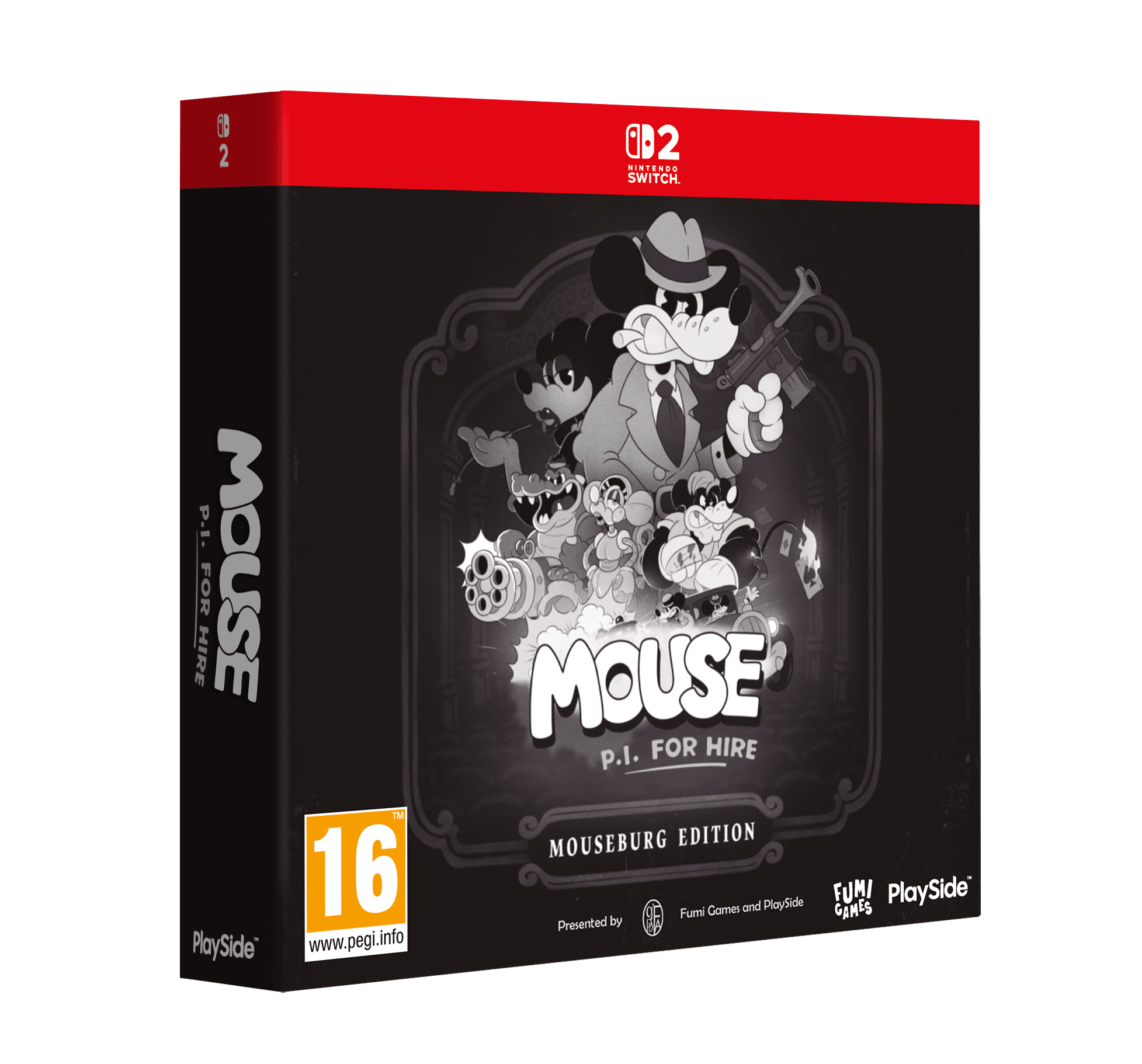 Mouse P.I. for Hire Mouseburg Edition Switch 2 - Jeux Vidéo Physique - UIE - Shop Just for Games