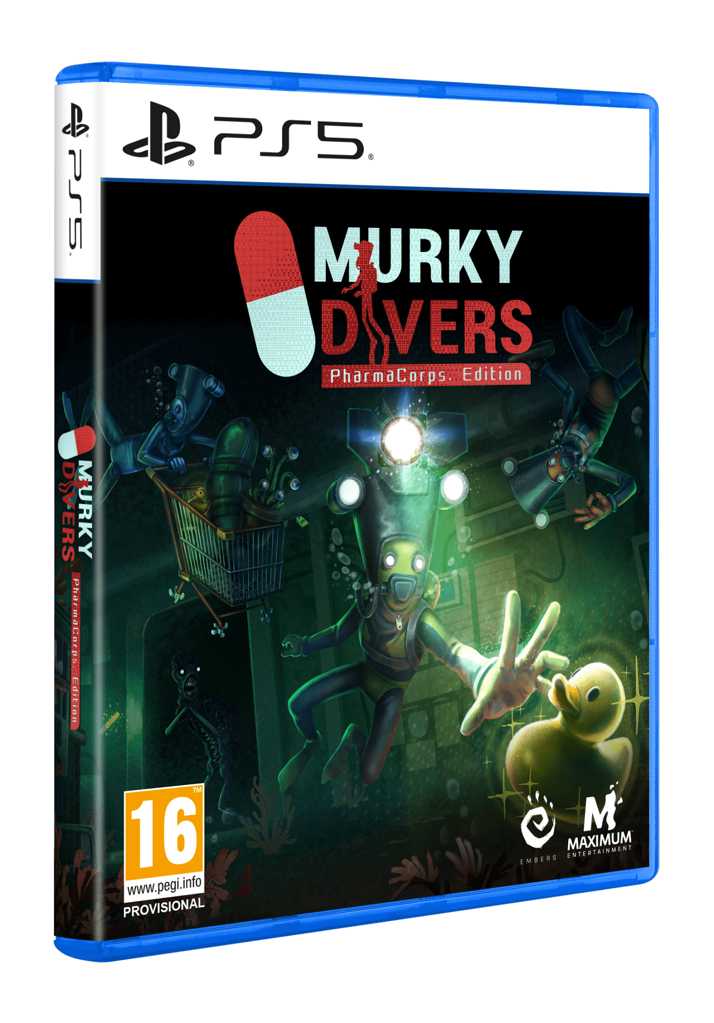 Murky Divers PharmaCorps. Edition PS5 - Jeux Vidéo Physique - Maximum Entertainment - Shop Just for Games
