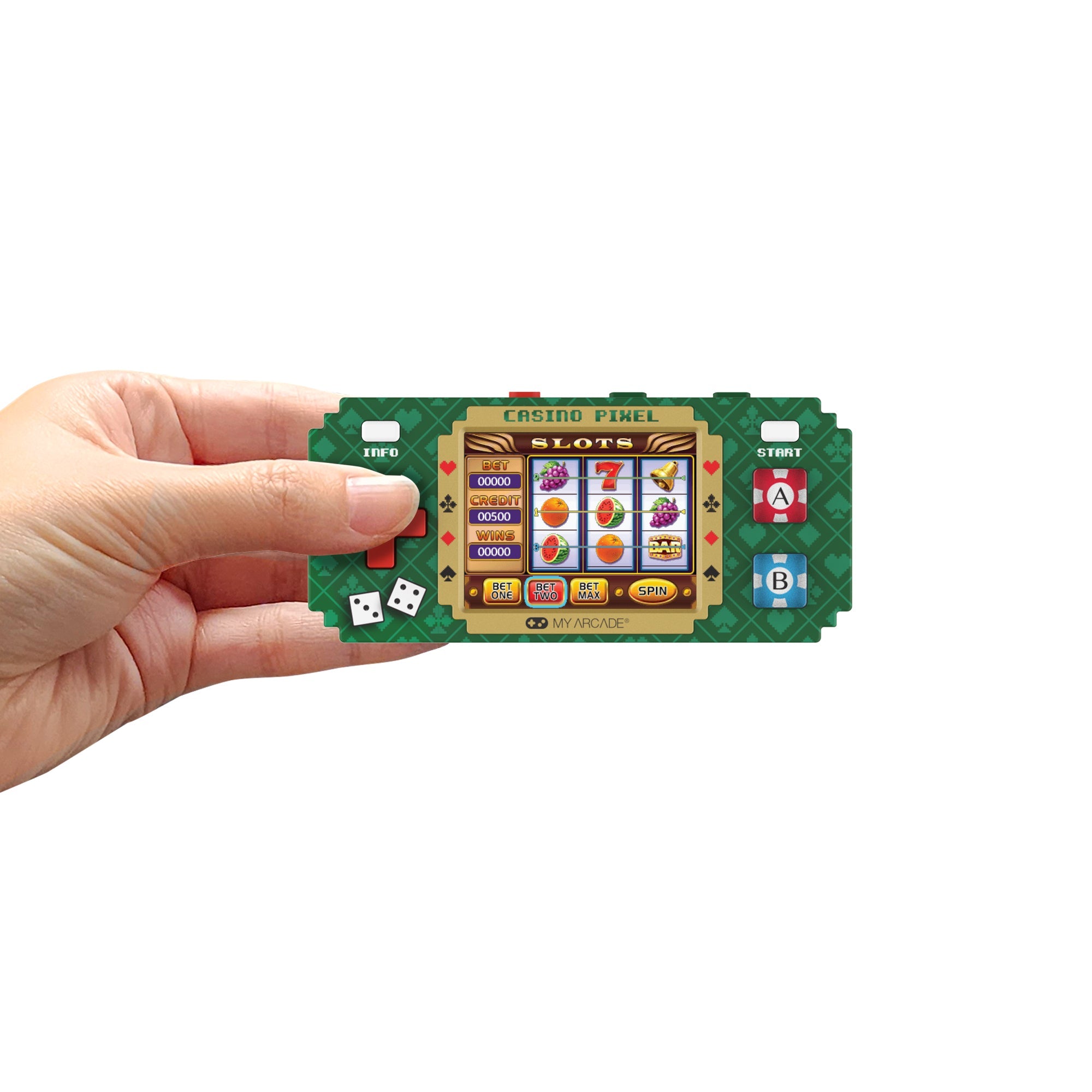 My Arcade Casino Pixel Portable - Console portable - My Arcade - Shop Just for Games