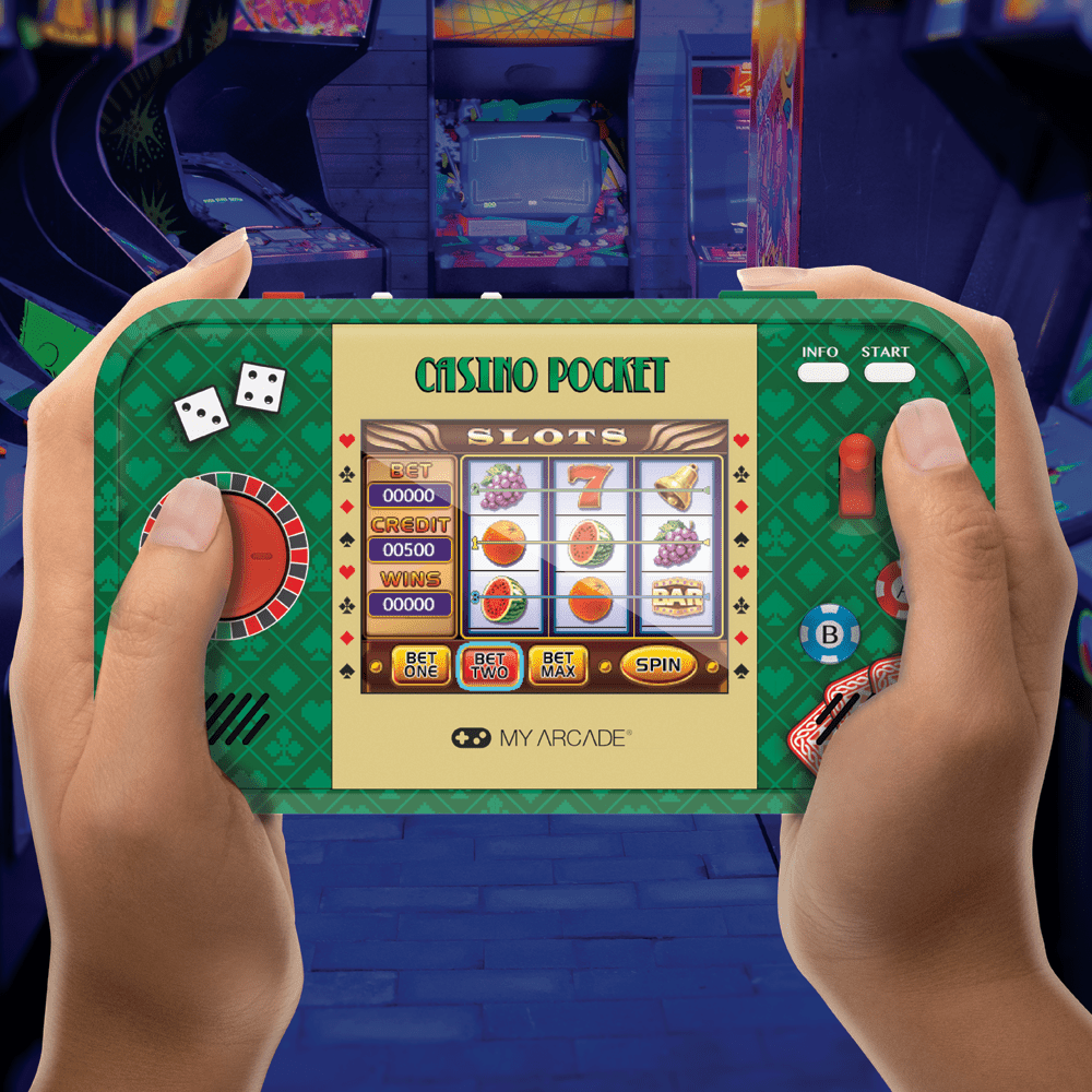 My Arcade Casino Pocket Portable - Console portable - My Arcade - Shop Just for Games