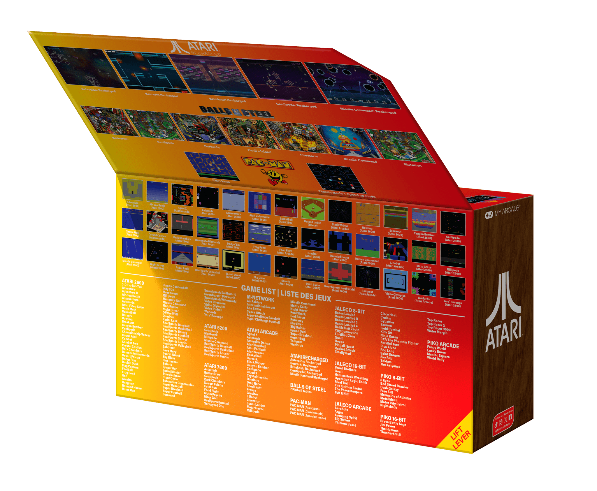 My Arcade - Gamestation Go Atari portable - Console portable - My Arcade - Shop Just for Games