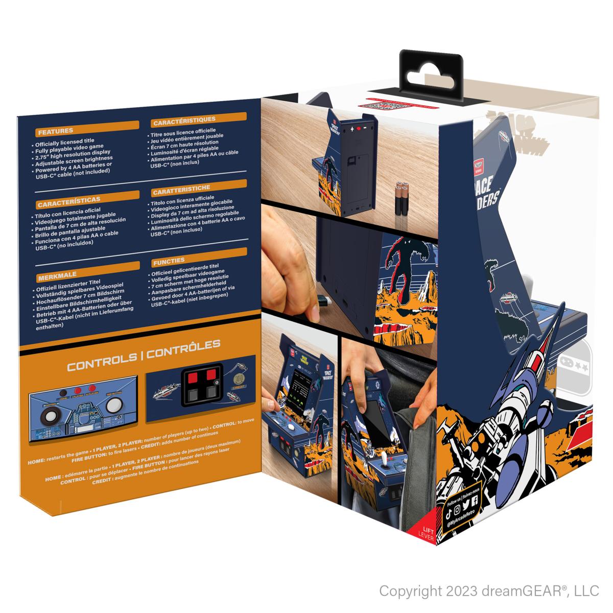 My Arcade - Micro Player PRO Space Invaders - Console portable - My Arcade - Shop Just for Games