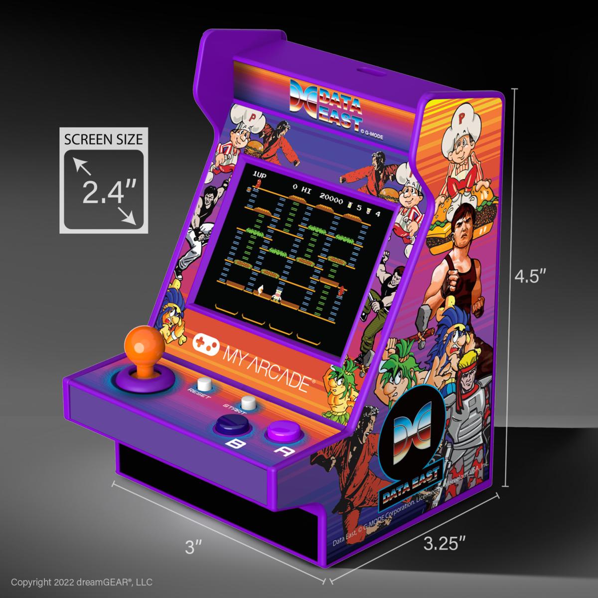 My Arcade - Nano Player Data East Hits (208 Games in 1) - Console portable - My Arcade - Shop Just for Games
