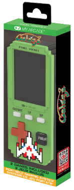 My Arcade Pixel Pocket Pro Galaga - Console portable - My Arcade - Shop Just for Games