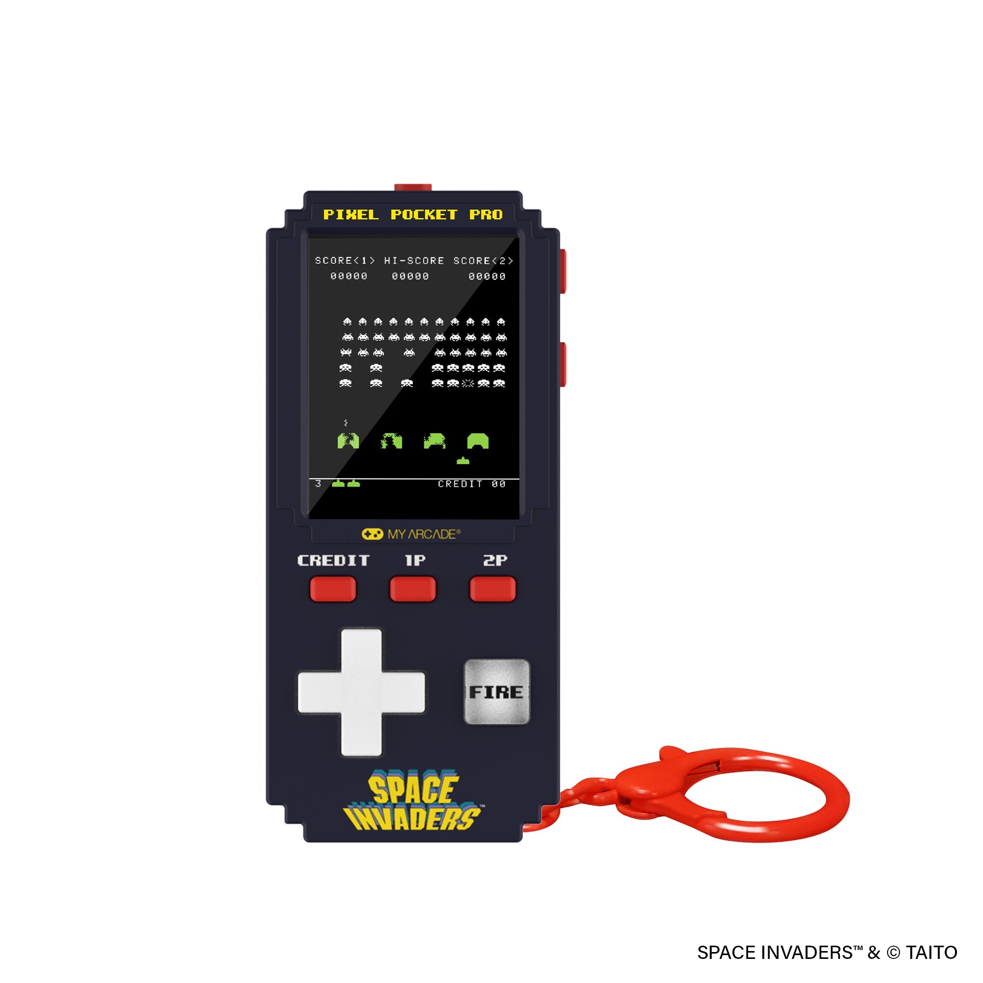 My Arcade Pixel Pocket Pro Space Invaders - Console portable - My Arcade - Shop Just for Games