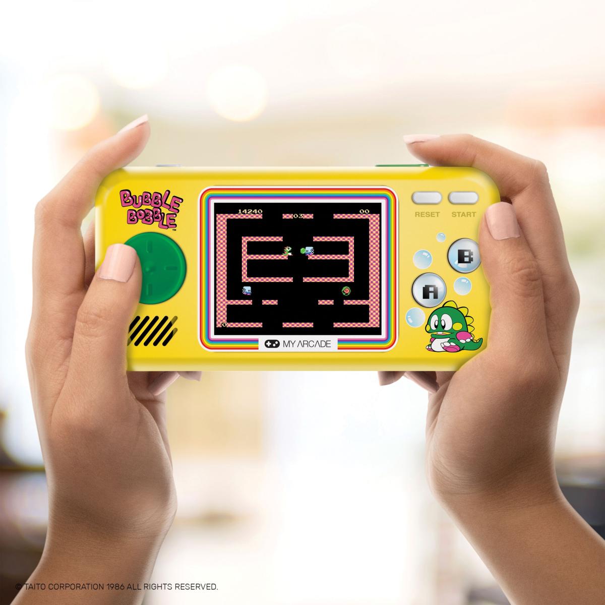 My Arcade - Pocket Player Bubble Bobble - Console de Jeu Portable - 3 Jeux en 1 - Console portable - My Arcade - Shop Just for Games