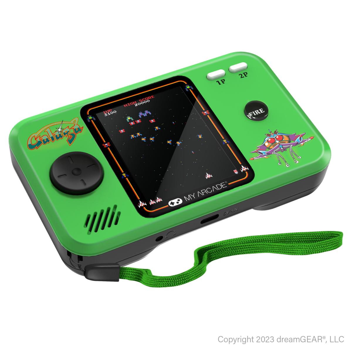 My Arcade - Pocket Player PRO Galaga + Galaxian Bandai - Namco - Mini Console Portable Retro - Console portable - My Arcade - Shop Just for Games