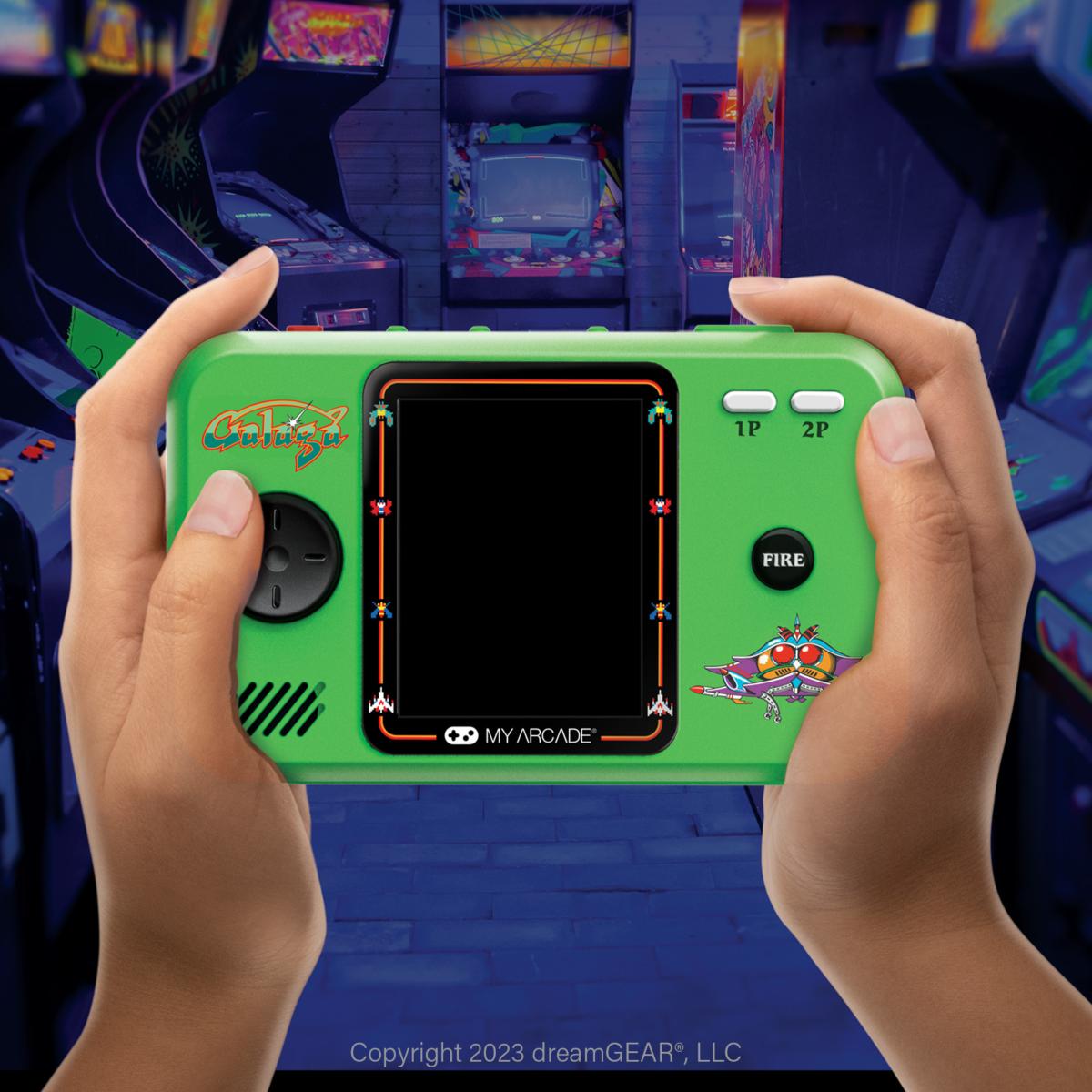 My Arcade - Pocket Player PRO Galaga + Galaxian Bandai - Namco - Mini Console Portable Retro - Console portable - My Arcade - Shop Just for Games