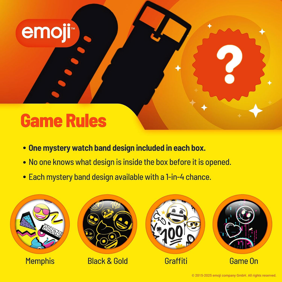 My Play Watch - Emoji - Accessoires - MY PLAY WATCH - Shop Just for Games