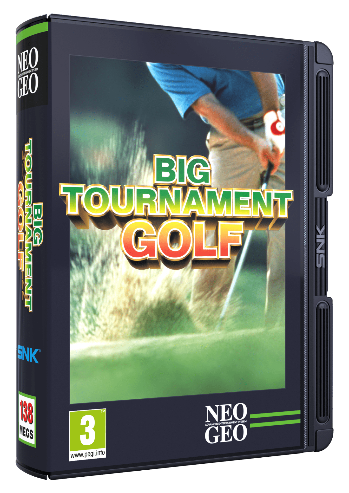 NEO GEO AES+ Cartouche de Jeu Big Tournament Golf - Jeux Vidéo Cartouche - SNK - Shop Just for Games