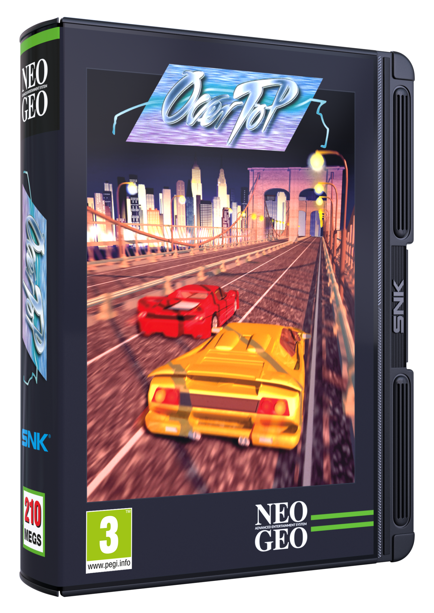 NEO GEO AES+ Cartouche de Jeu Over Top - Jeux Vidéo Cartouche - SNK - Shop Just for Games