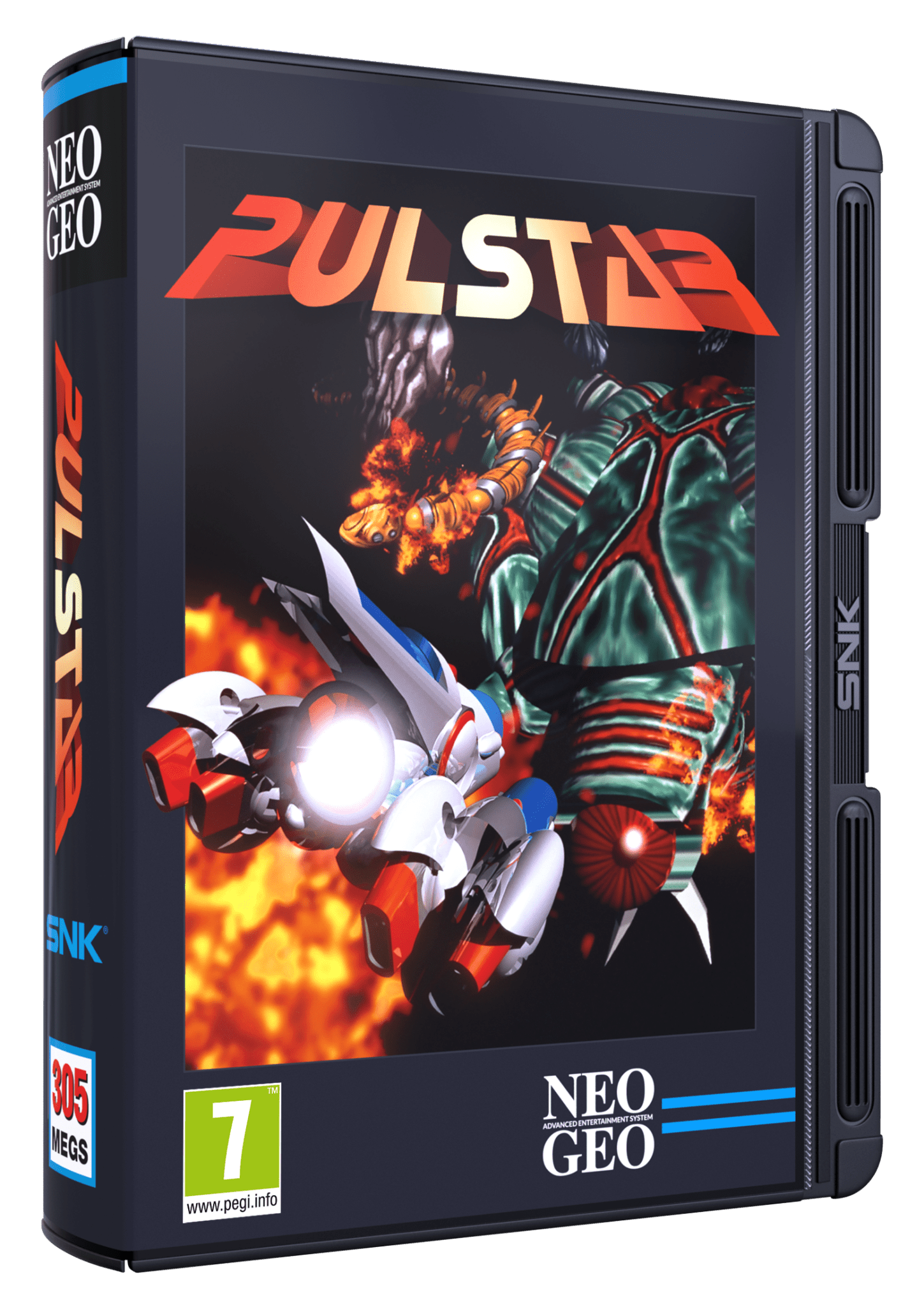 NEO GEO AES+ Cartouche de Jeu Pulstar - Jeux Vidéo Cartouche - SNK - Shop Just for Games