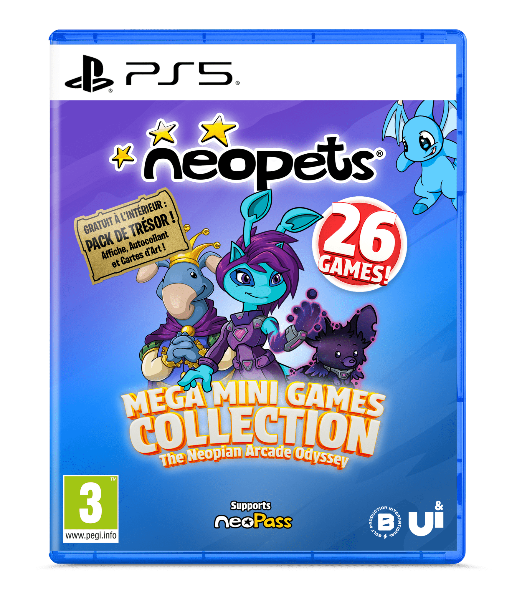 Neopets Mega Mini Games Collection Day 1 Edition PS5 - Jeux Vidéo Physique - UIE - Shop Just for Games
