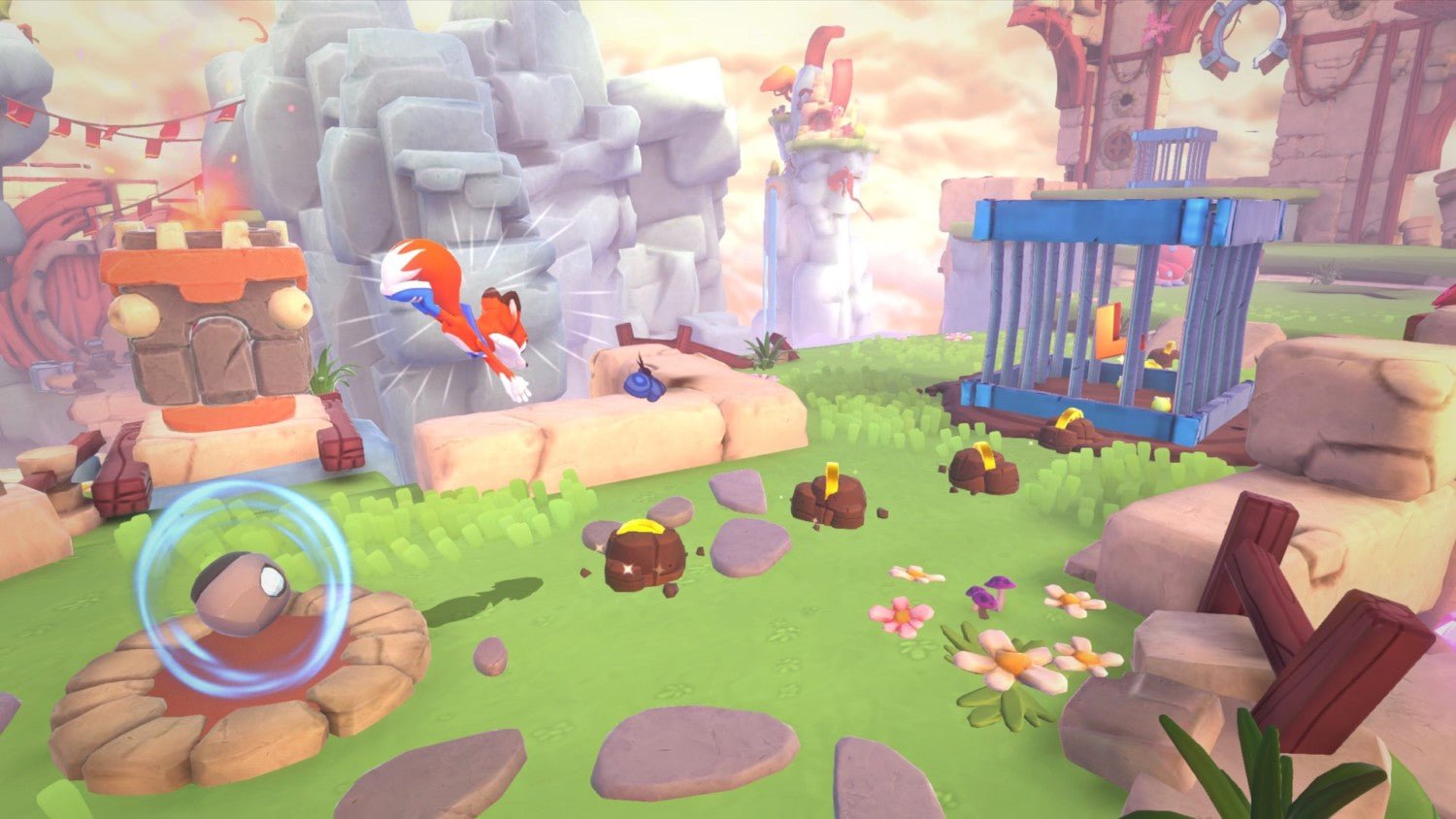 New Super Lucky's Tale SWITCH - Jeux Vidéo Physique - PQUBE - Shop Just for Games