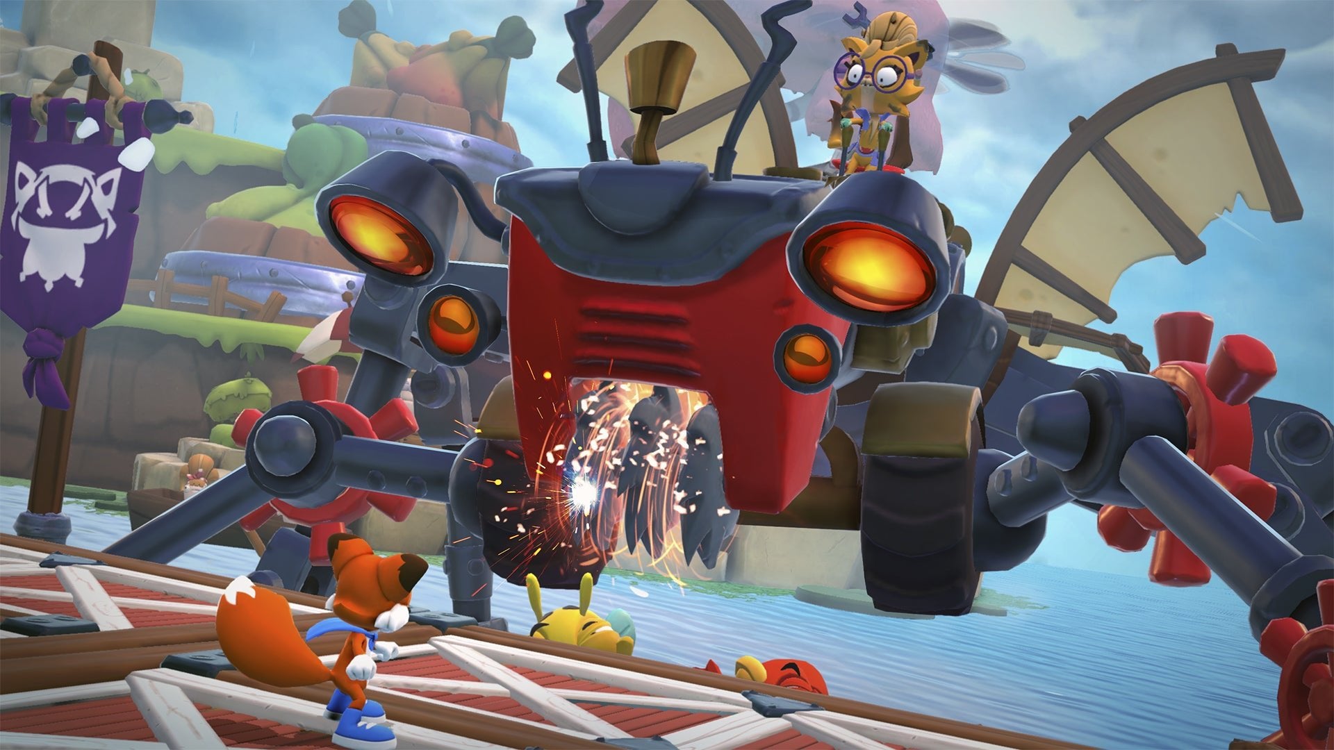 New Super Lucky's Tale SWITCH - Jeux Vidéo Physique - PQUBE - Shop Just for Games
