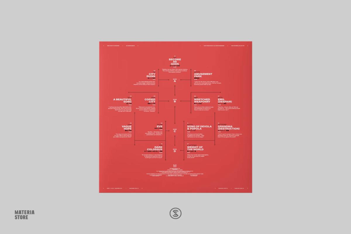 NieR: Glory to Mankind - ROZEN + REVEN Vinyle - 2LP - Vinyles - Materia - Shop Just for Games