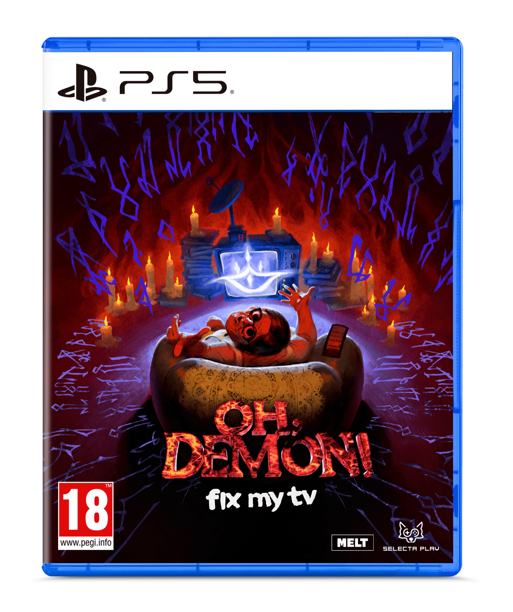 Oh, Demon! Fix My TV PS5 - Jeux Vidéo Physique - SELECTA PLAY - Shop Just for Games