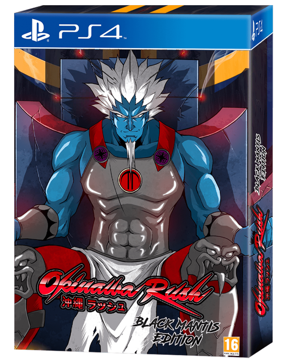 Okinawa Rush Black Mantis Edition Collector PS4 - Jeux Vidéo Physique - PixelHeart - Shop Just for Games