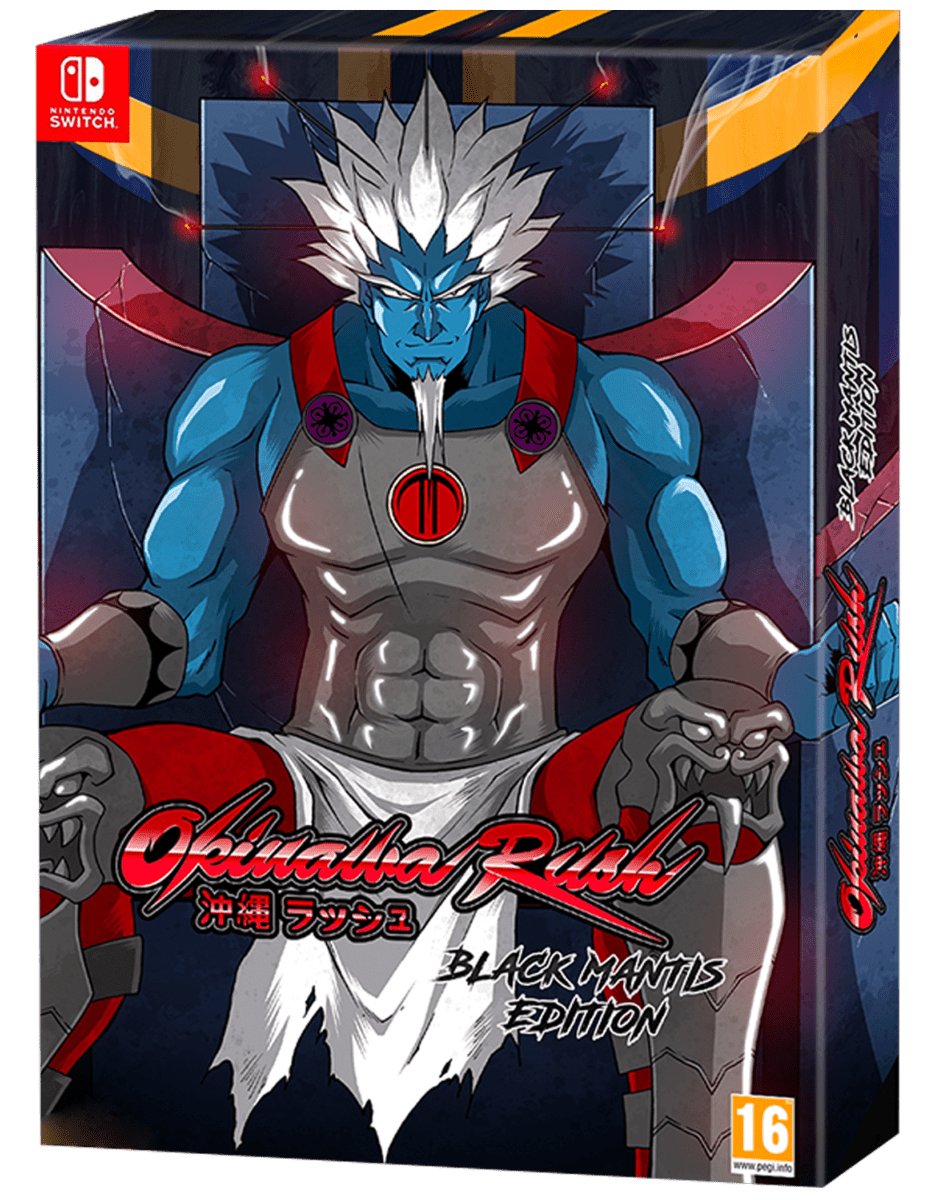 Okinawa Rush Black Mantis Edition Collector Switch - Jeux Vidéo Physique - PixelHeart - Shop Just for Games