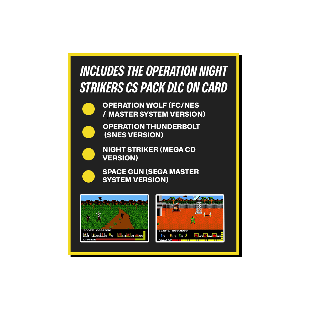 Operation Night Strikers Assault Edition SWITCH - Jeux Vidéo Physique - Clear River Games - Shop Just for Games