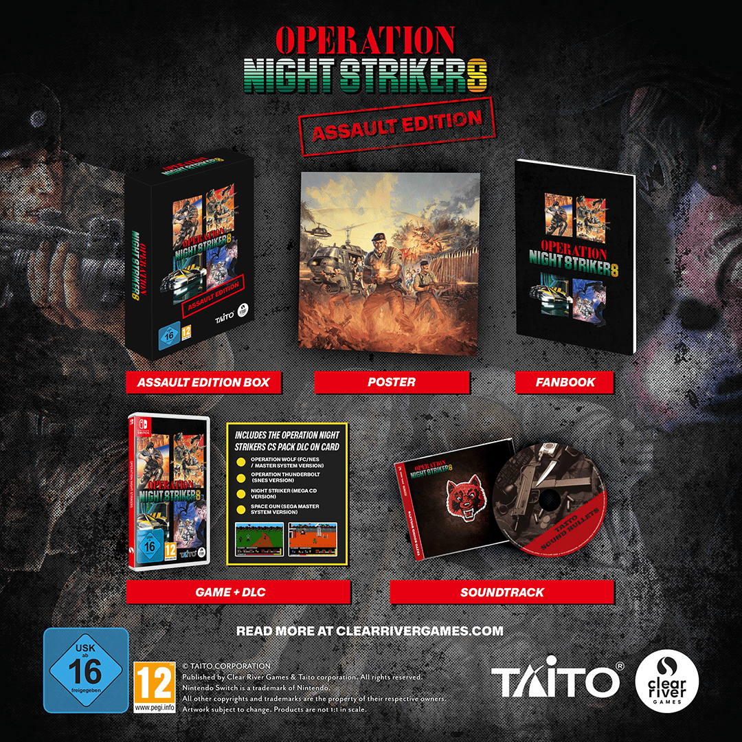 Operation Night Strikers Assault Edition SWITCH - Jeux Vidéo Physique - Clear River Games - Shop Just for Games