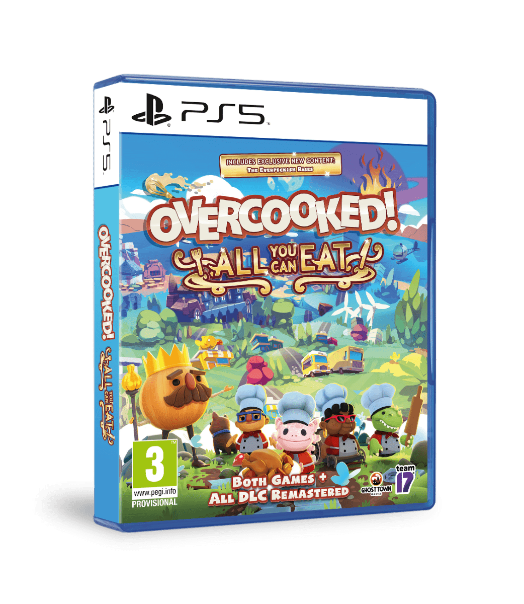 Overcooked All You can Eat PS5 - Jeux Vidéo Physique - Team 17 - Shop Just for Games