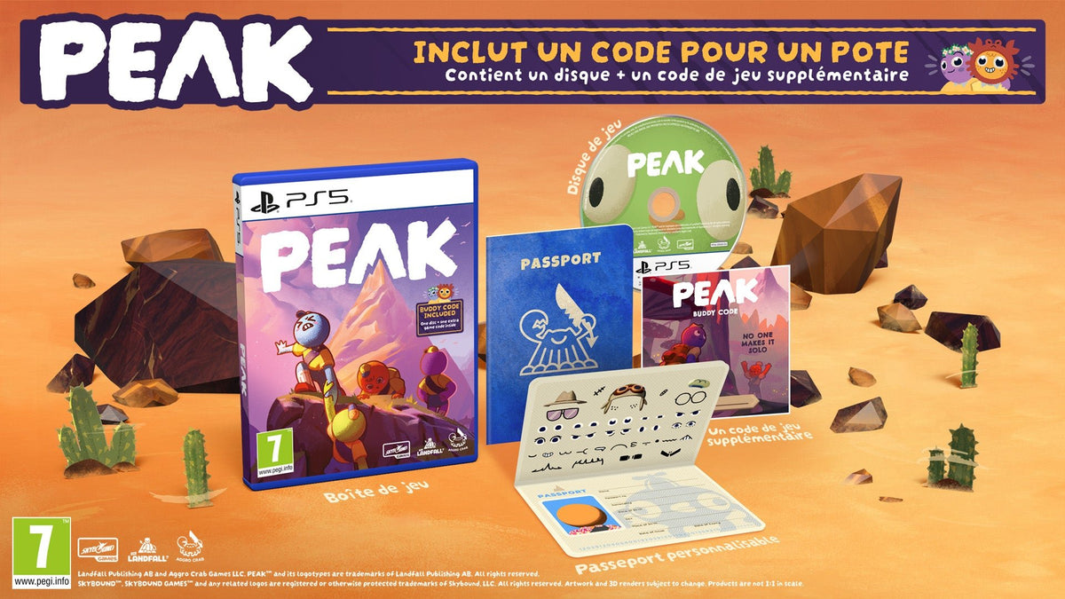 Peak Playstation 5 - Jeux Vidéo Physique - SKYBOUND - Shop Just for Games