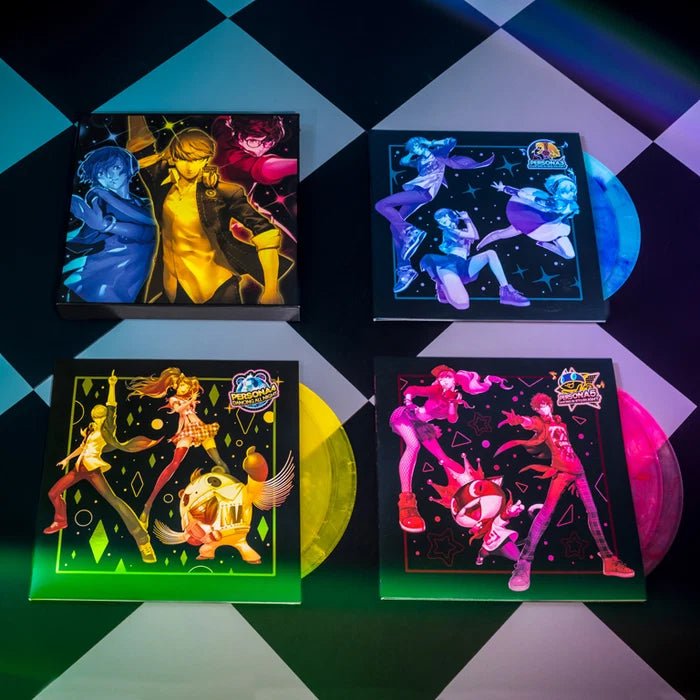 Persona Dancing Vinyl Soundtrack Bundle 6LP - Vinyles - iam8bit - Shop Just for Games
