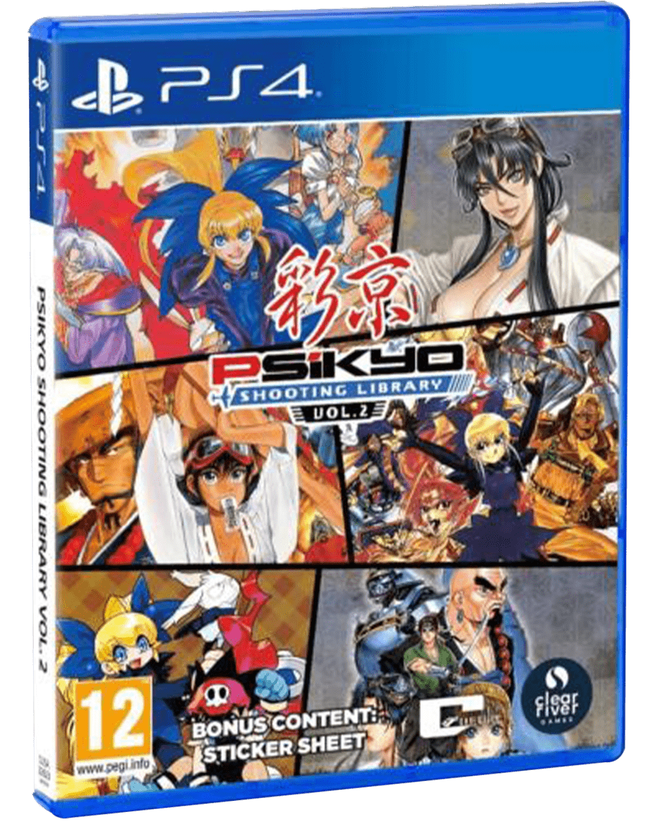 Psikyo Shooting Library Vol.1 PS4 NEW Limited Run Game in EN JP CH KR Shmup