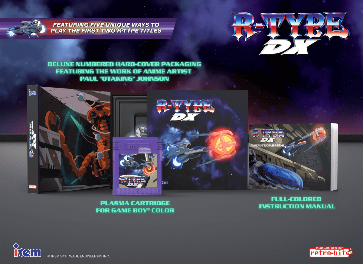 R-Type DX Cartouche Game Boy Color - Jeux Vidéo Cartouche - retro-bit - Shop Just for Games