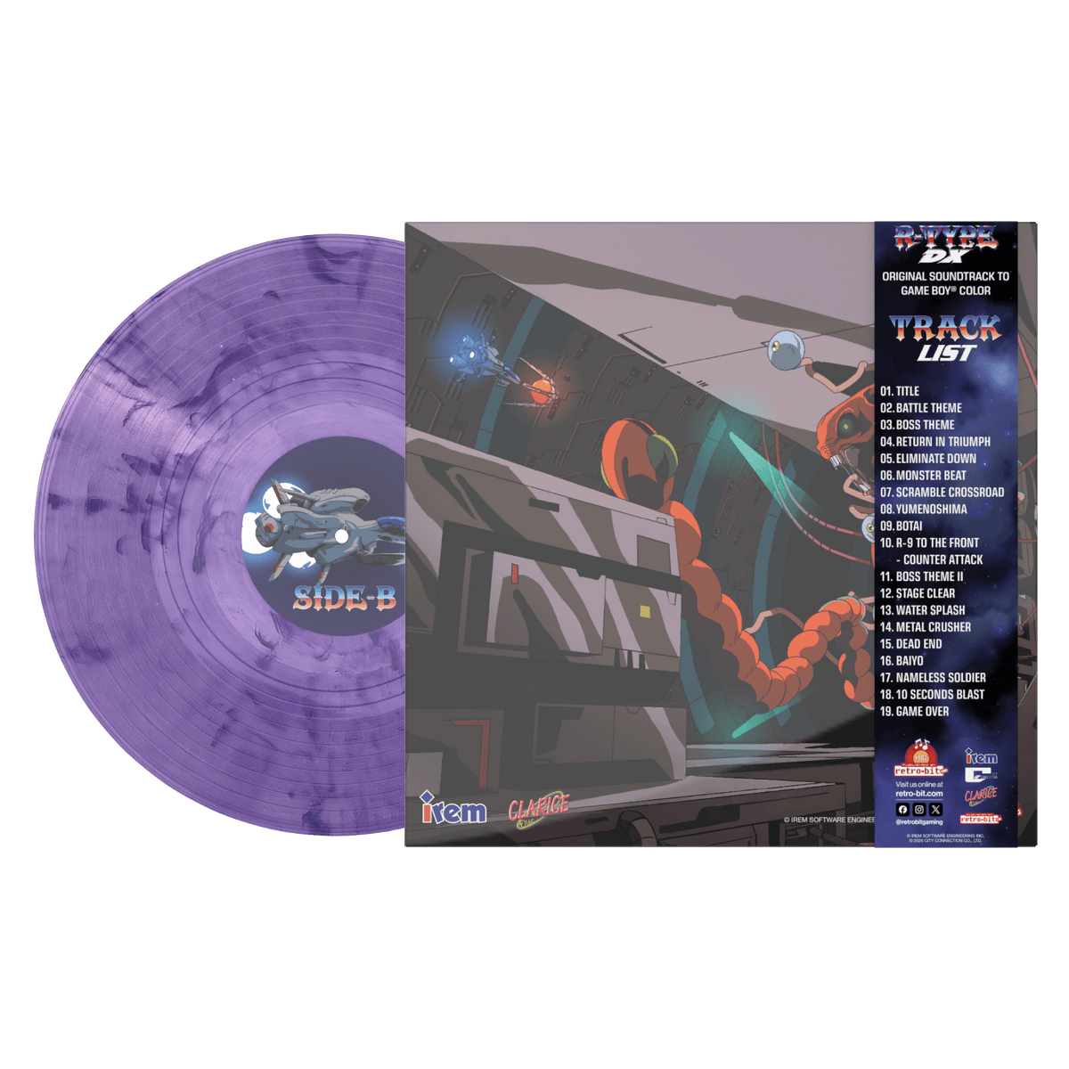 R-Type DX Original Vinyl Soundtrack 1LP - Vinyles - retro-bit - Shop Just for Games