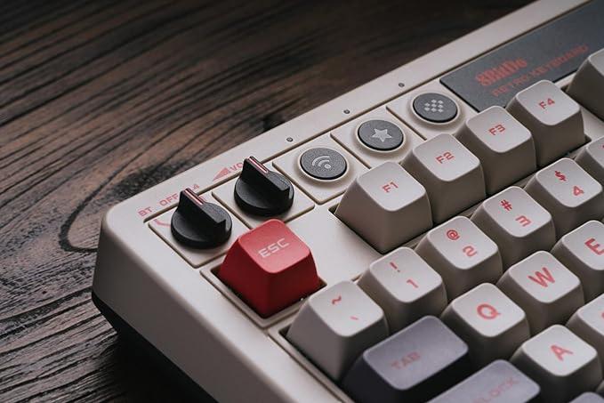 Retro Mechanical Keyboard N Edition (Clavier Qwerty 87 touches - DISPOSITION ANSI / ANSI LAYOUT) - Claviers - 8Bitdo - Shop Just for Games