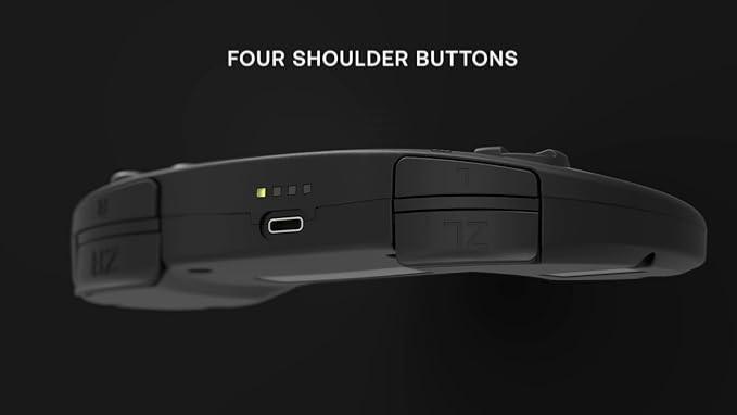 RetroBit Sega Saturn 2.4Ghz Pro Black - Manettes - retro - bit - Shop Just for Games