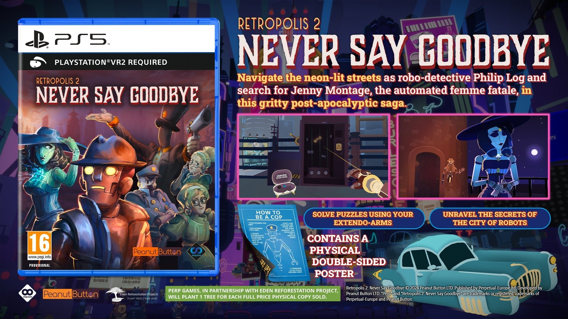 Retropolis 2 Never Say Goodbye PSVR2 - Jeux Vidéo Physique - PERP GAMES - Shop Just for Games