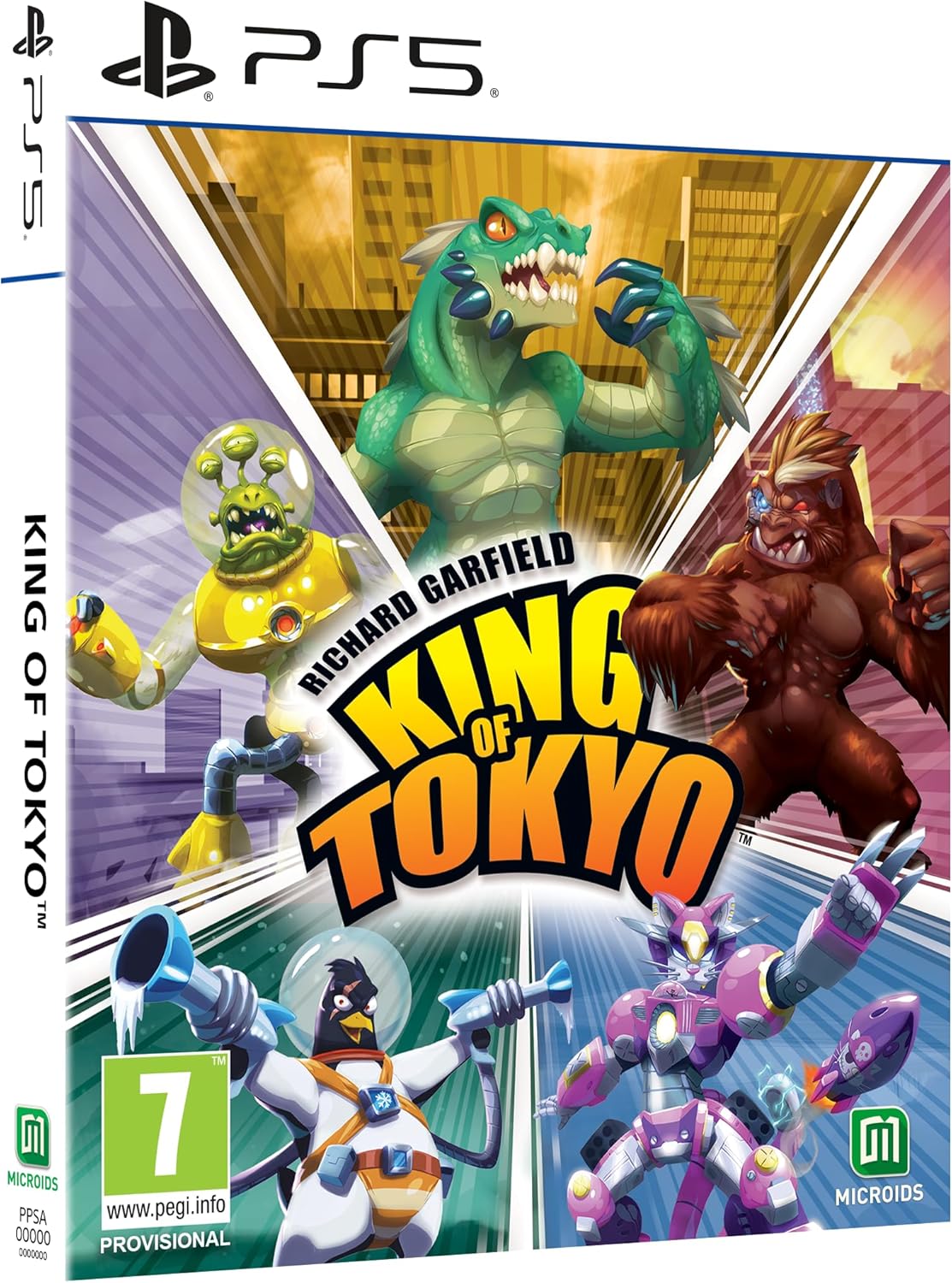 Richard Garfield King Of Tokyo PS5 - Jeux Vidéo Physique - MICROIDS - Shop Just for Games