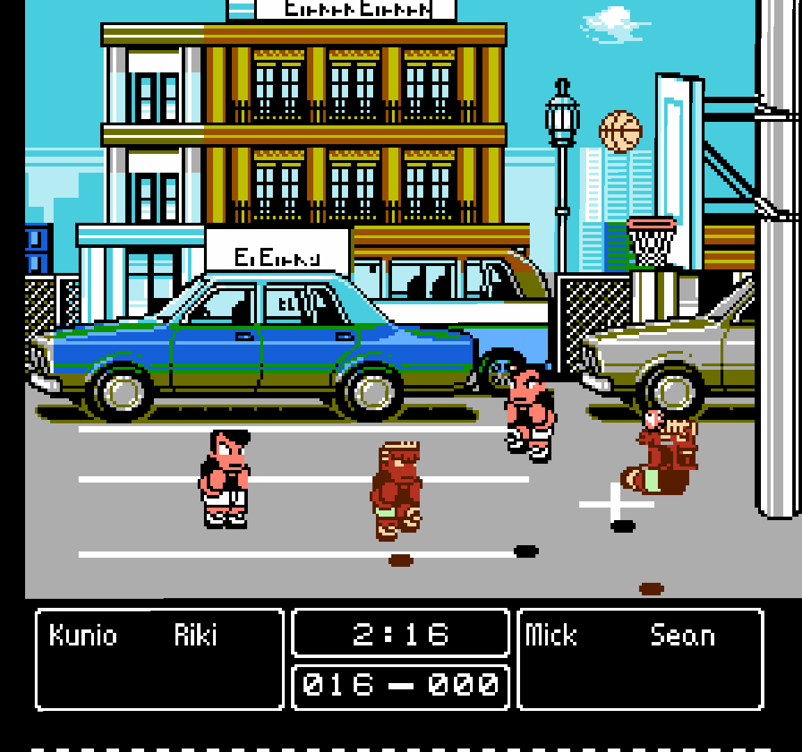River City Basketball NES - Jeux Vidéo Cartouche - retro - bit - Shop Just for Games