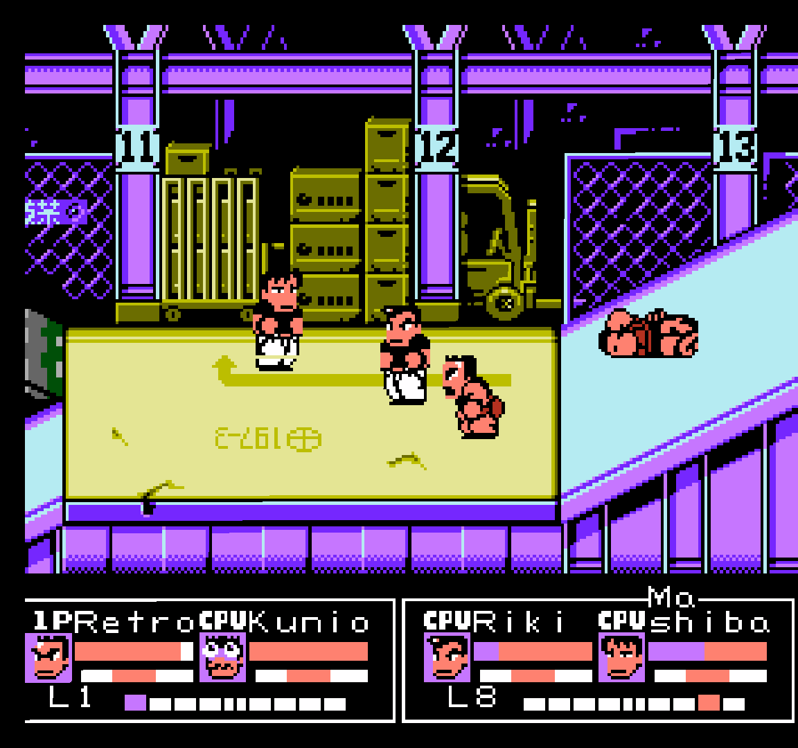 River City Fighting Legend NES - Jeux Vidéo Cartouche - retro - bit - Shop Just for Games