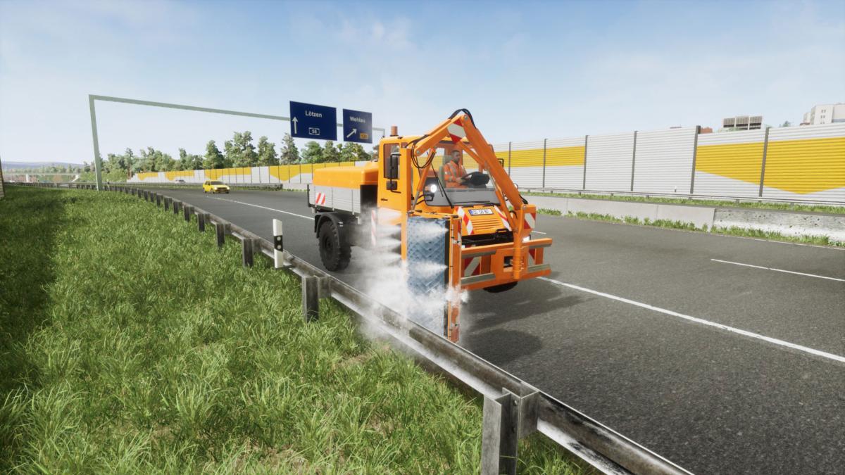 Road Maintenance Simulator PS4 - Jeux Vidéo Physique - Aerosoft - Shop Just for Games