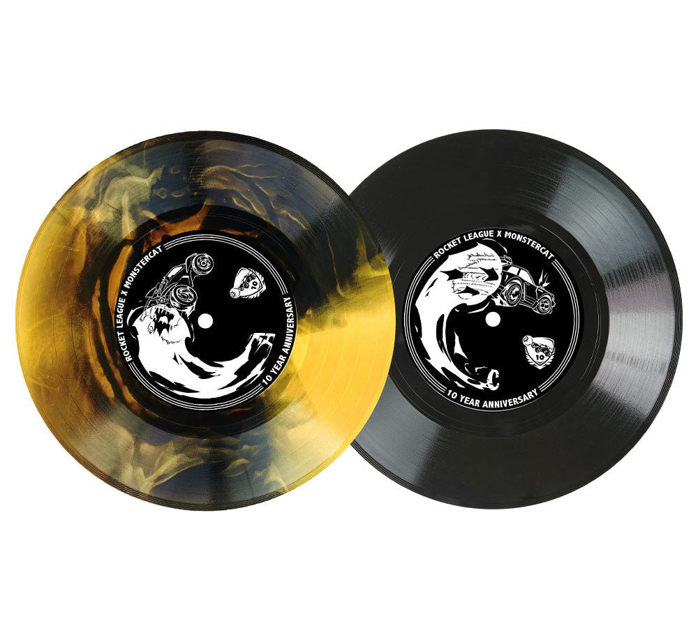 Rocket League x Monstercat 10 Year Anniversary 2LP - Vinyles - iam8bit - Shop Just for Games